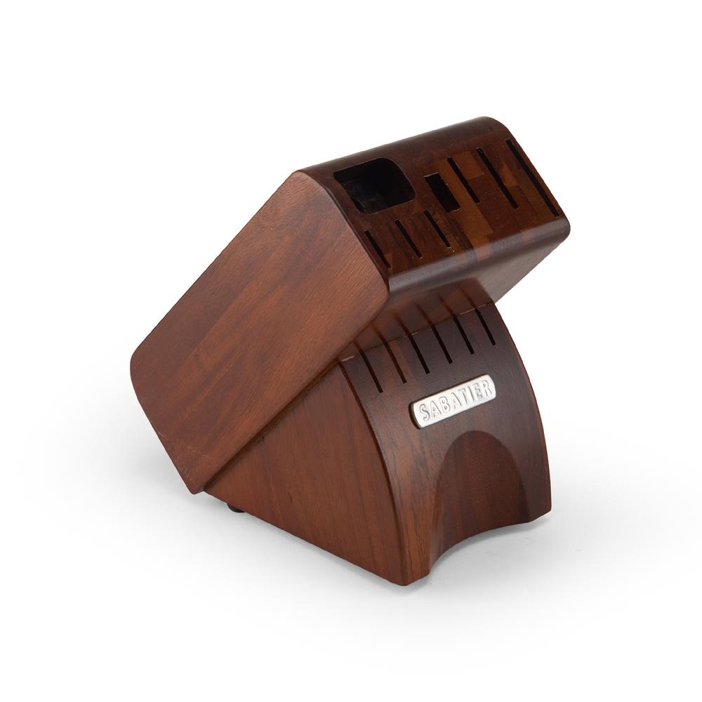 Sabatier 15Piece Triple Rivet Knife Block Set with Acacia Block