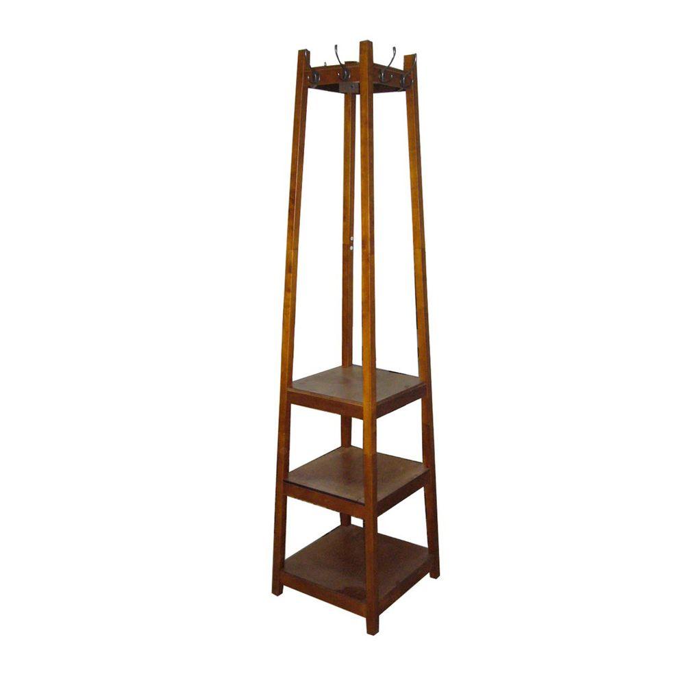 ORE International Brown 8-Hook Coat Rack by ORE International