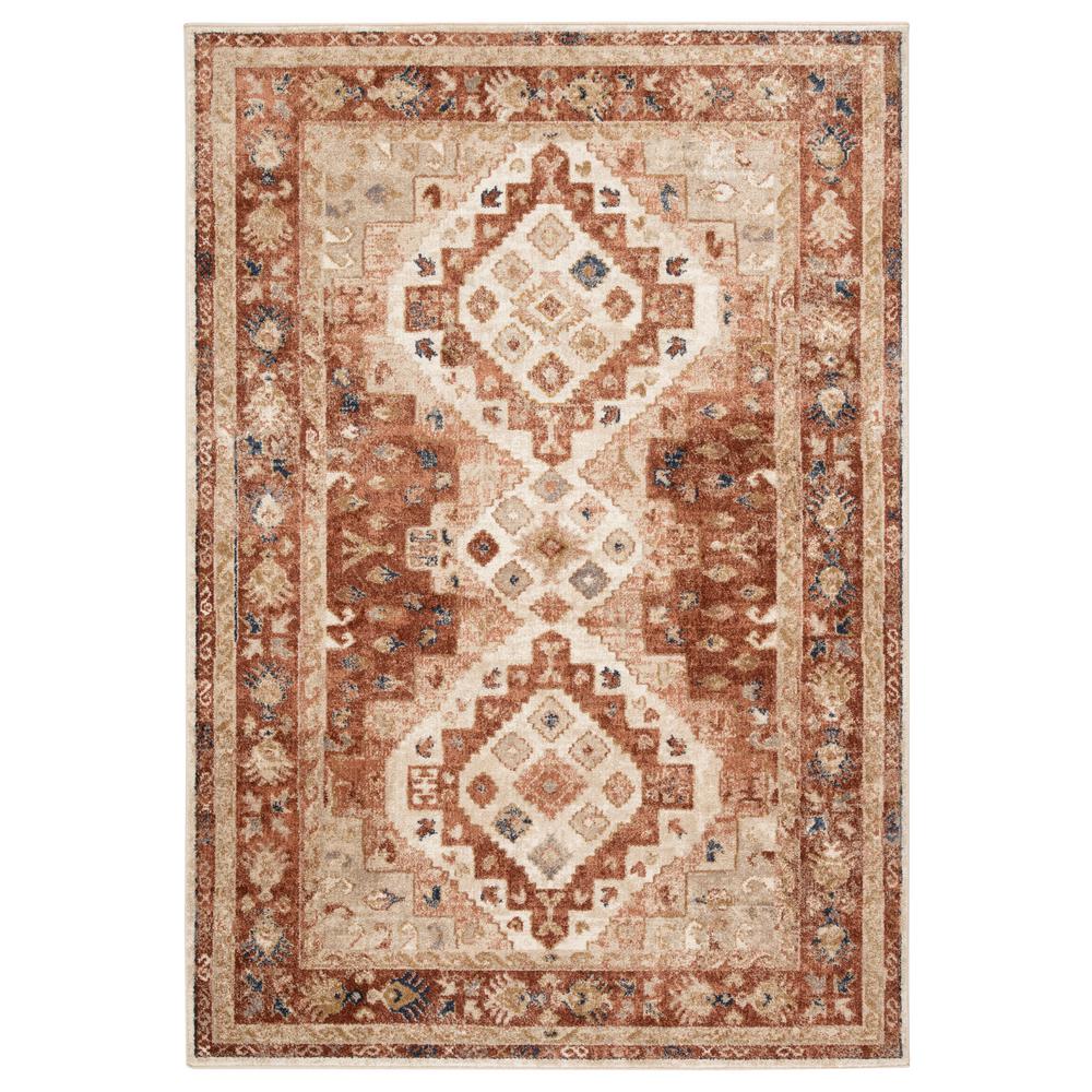 Jaipur Living Sarinen Medallion 4 Ft X 5 8 In Red Area Rug