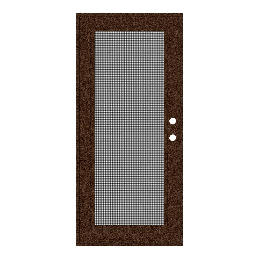 Unique Home Designs 30 in. x 80 in. Full View Copperclad RightHand