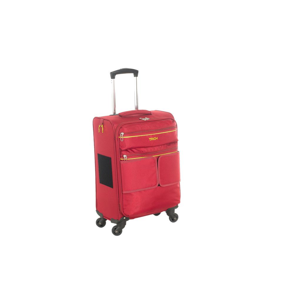 Red Connectable CarryOn SuitcaseTL1pclitered The Home Depot