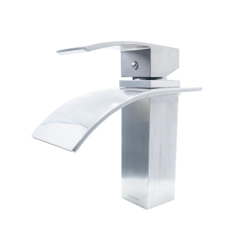 Glacier Bay Modern 4 in. Centerset SingleHandle LowArc Bathroom