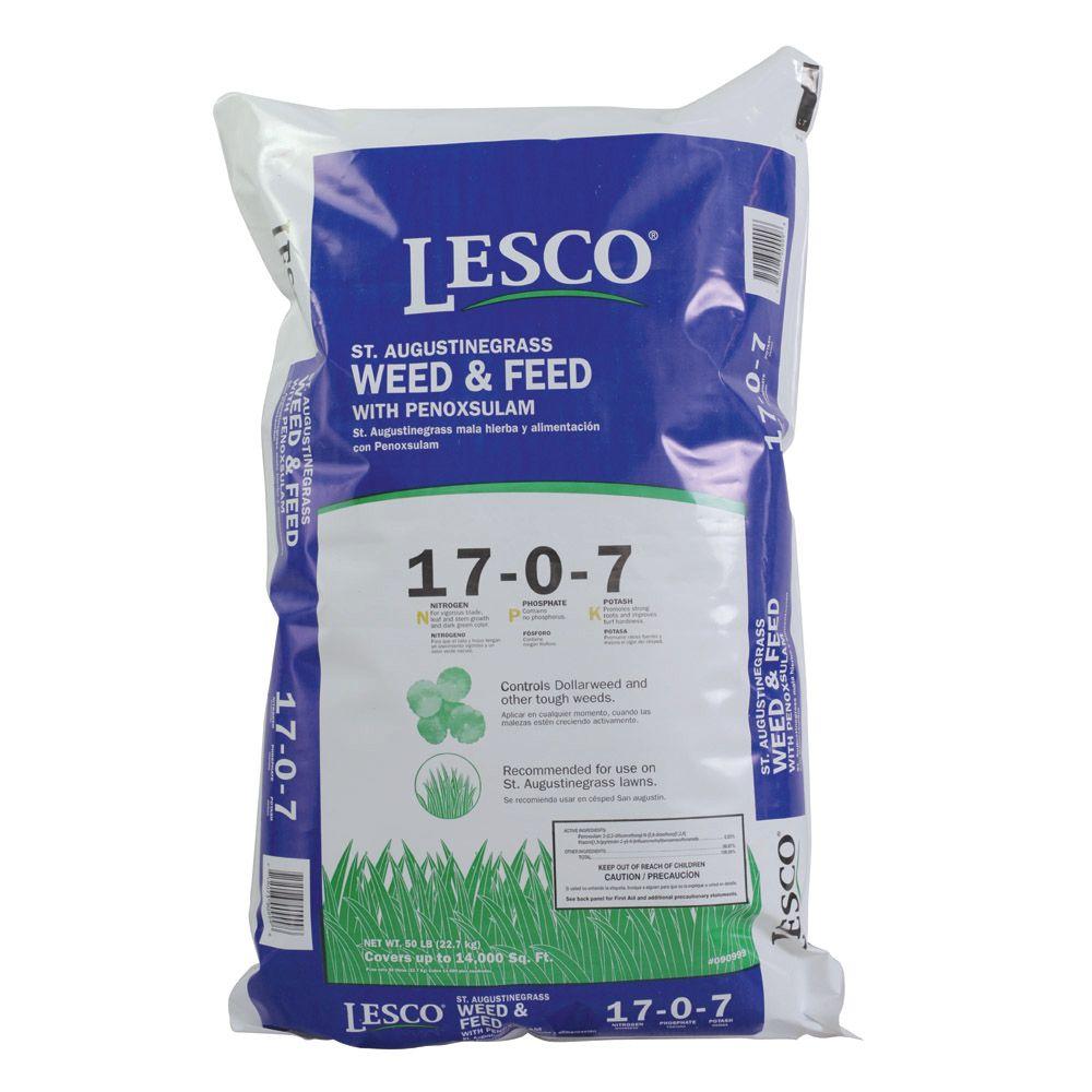 50 lb. St. Augustine Grass Weed and Feed with Penoxsulam-090999 ...