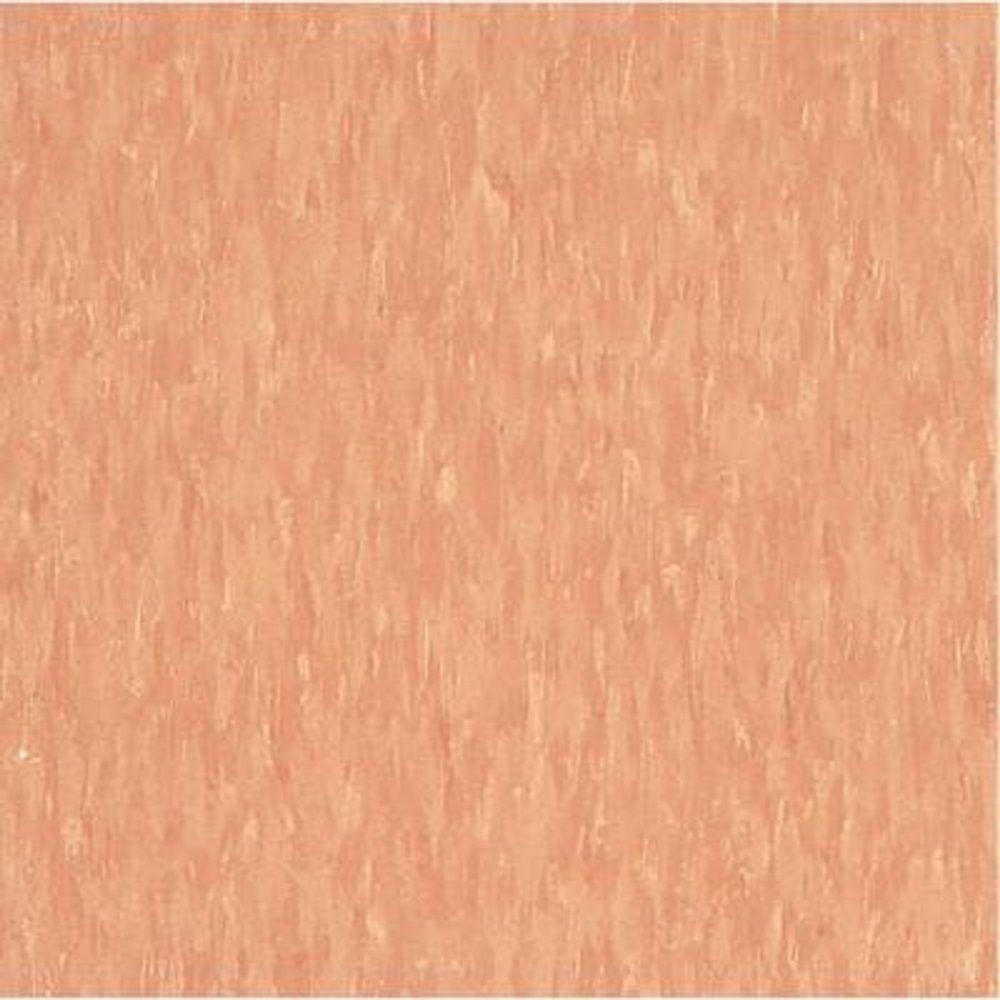Armstrong Take Home Sample Imperial Texture Vct Cantaloupe Standard Excelon Commercial Vinyl Tile 6 In X