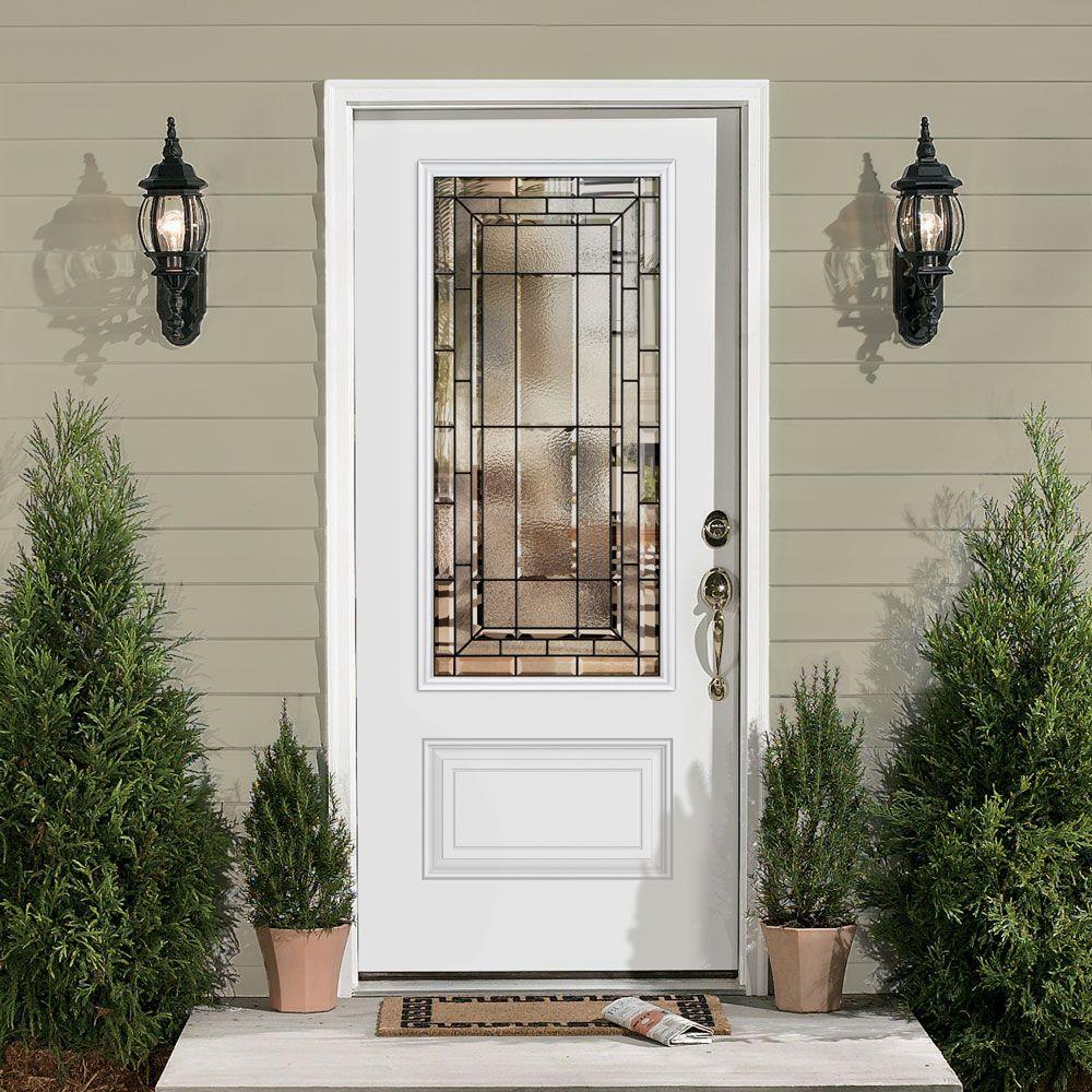 Masonite 36 In X 80 In Sequence Primed White 3 4 Rectangle Lite