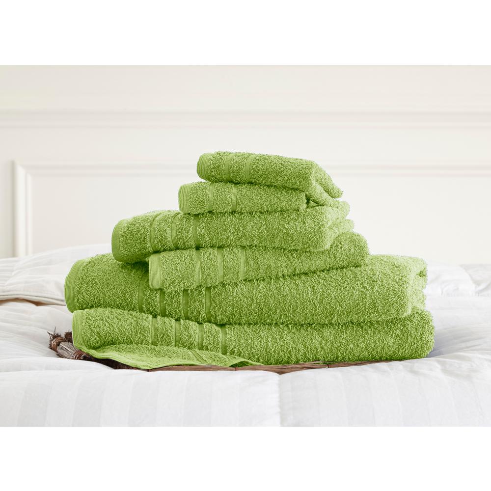 lime green bathroom towels