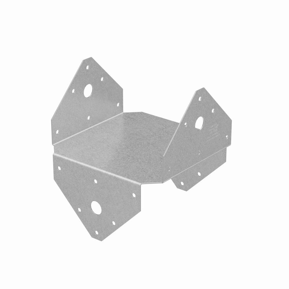 Simpson Strong-Tie Galv Steel 18 Ga Z-Max BC 6 X 6 Post Cap /& Base BC6Z