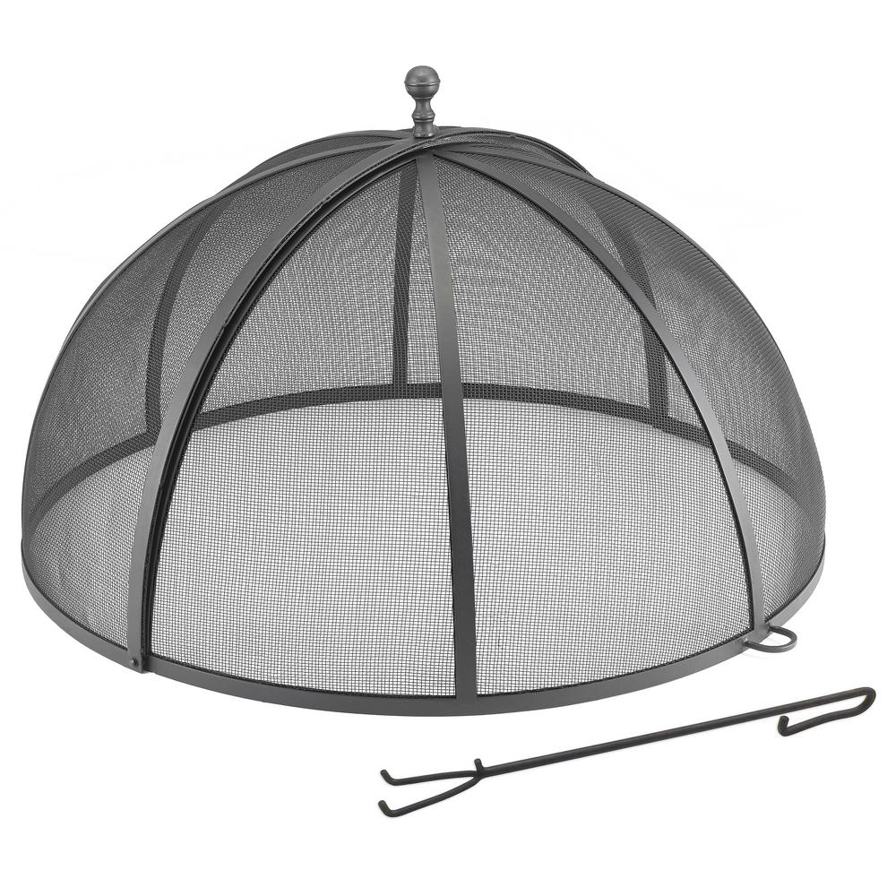 Fire Pit Screen Outdoor Heating Outdoors The Home Depot