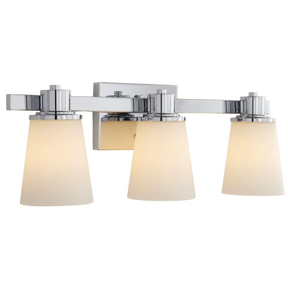  Home  Decorators  Collection  3 Light  Chrome Bath Vanity  