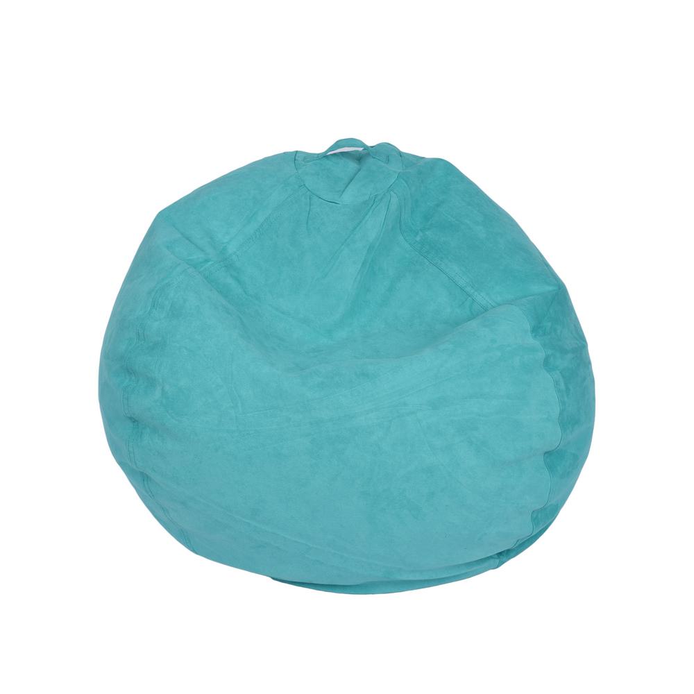 Ace Casual Furniture Turquoise Microsuede Bean Bag 9801301