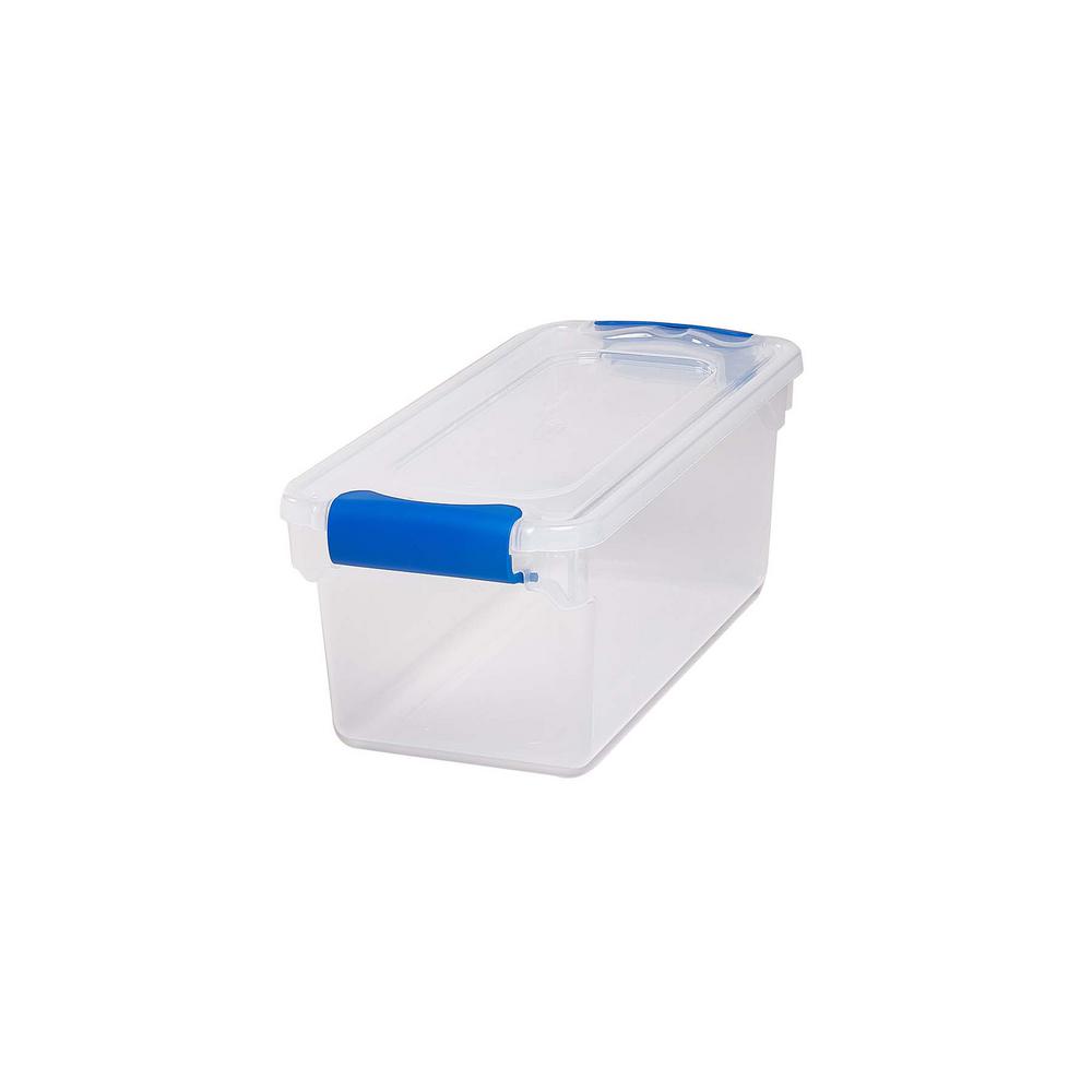 clear homz storage containers latching qt shoe pack box