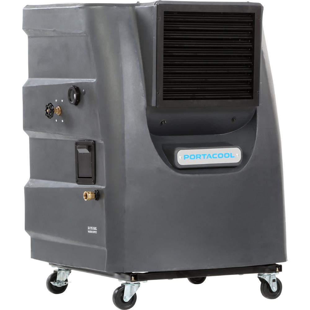 PORTACOOL Cyclone 120 2000 CFM 2-Speed Portable Evaporative Cooler for