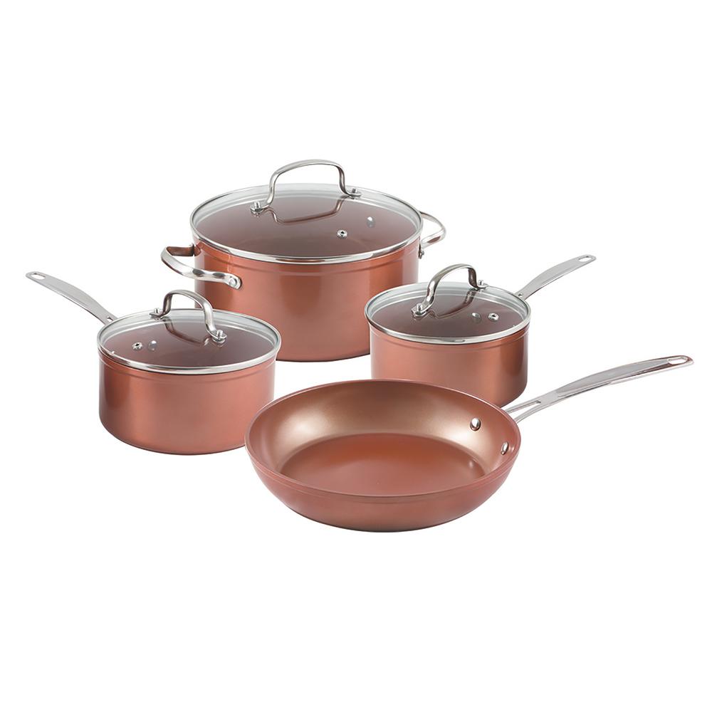 NuWave Duralon 7-Piece Forged Aluminum Cook Set by NuWave