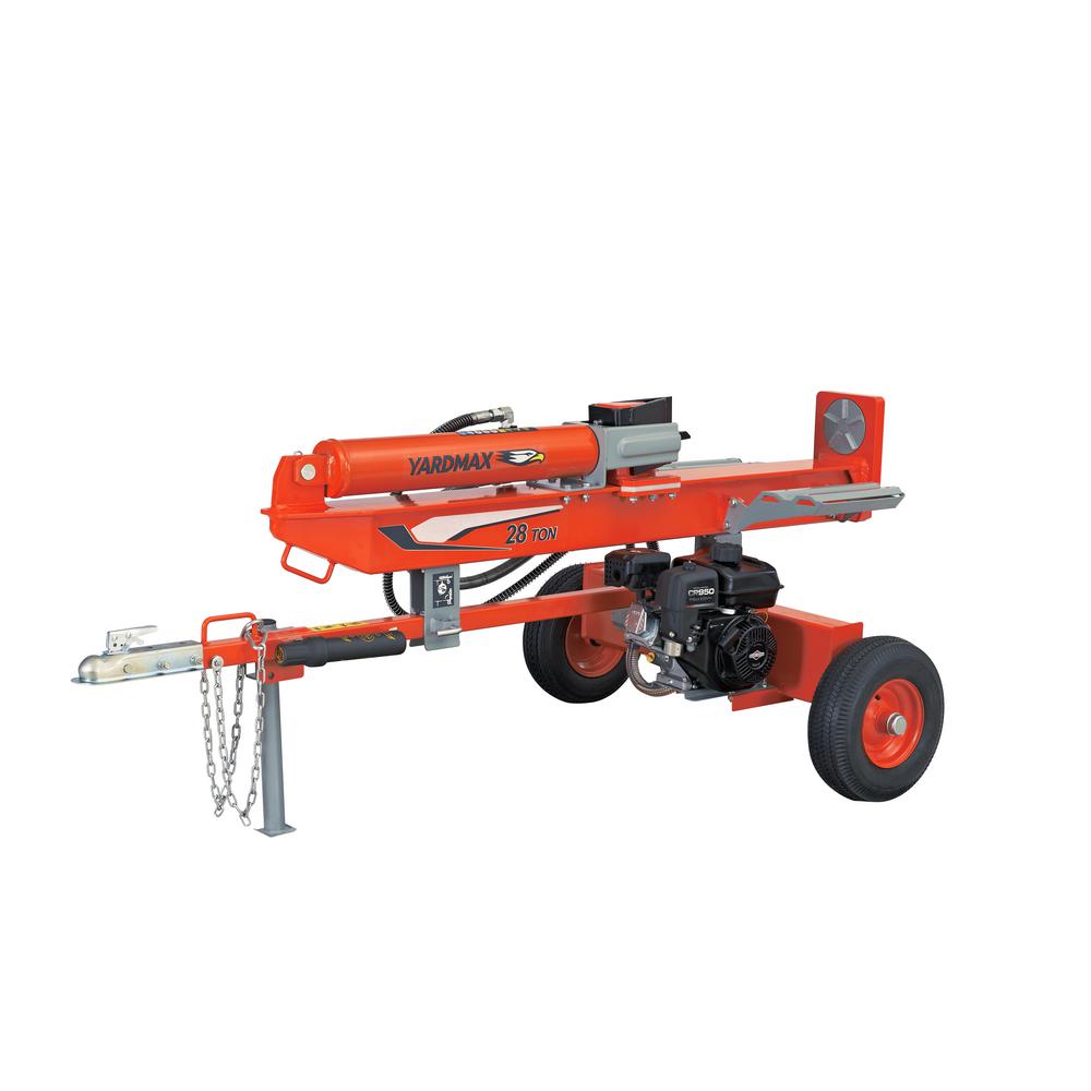 YARDMAX 28Ton 208cc Gas Log SplitterYU2866 The Home Depot