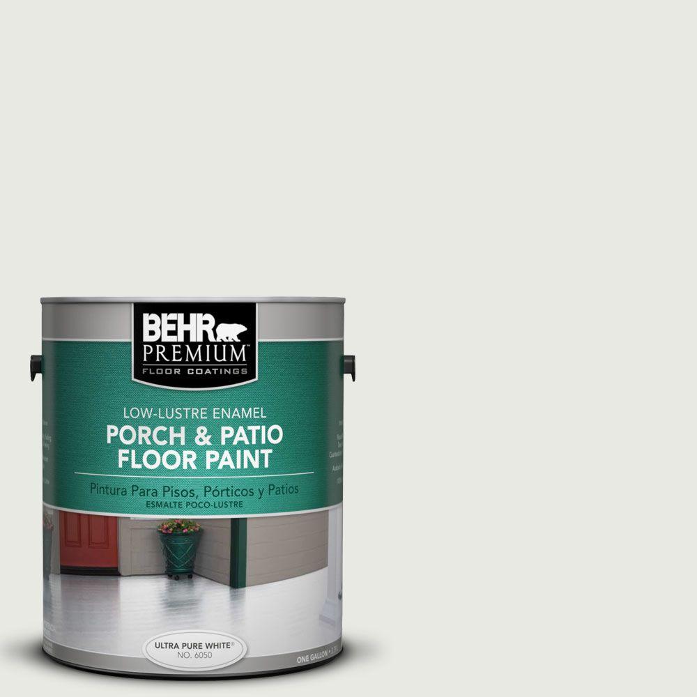 BEHR Premium 1 gal. PFC66 Ice White LowLustre Interior/Exterior