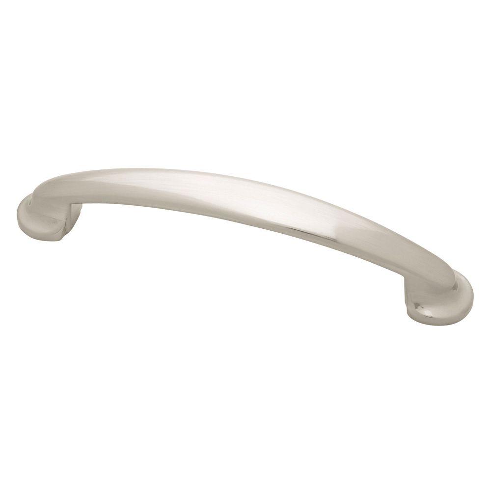 Pulls Liberty P01321 Sn C 128mm Curved Cutout Cabinet Hardware