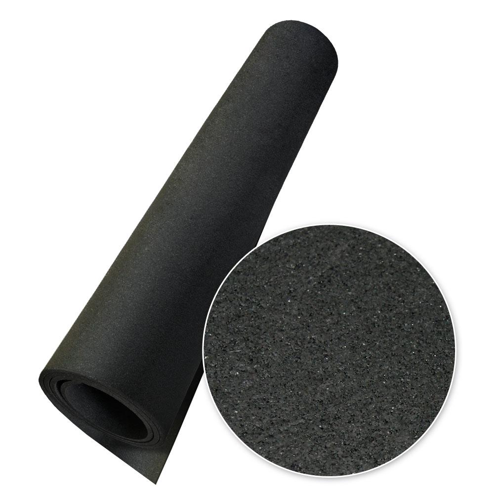 RubberCal Elephant Bark Black 1/4 in. T x 48 in. W x 72 in. L Rubber
