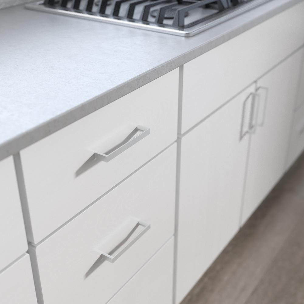 Liberty Plaza 5 1 16 In 128mm Center To Center Aluminum 1 2 In