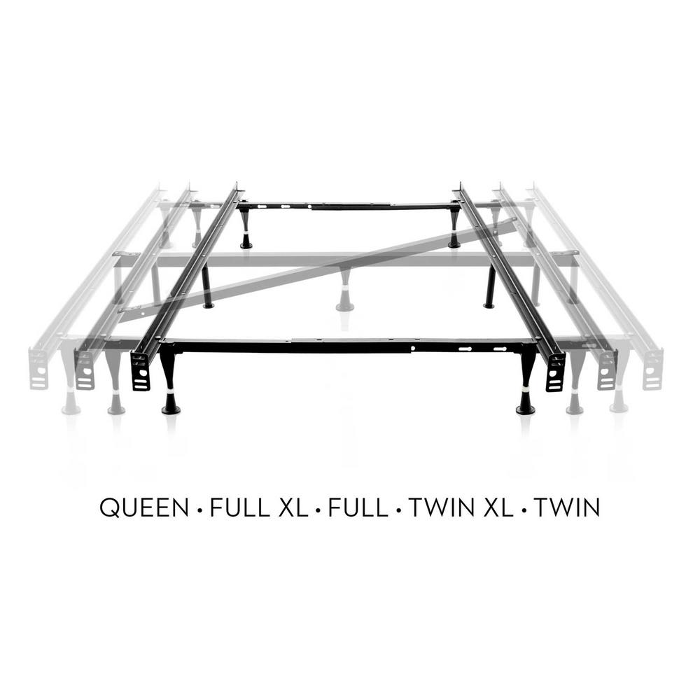 Heavy Duty Metal Bed Frame Adjustable, Does A Queen Bed Frame Need Center Support