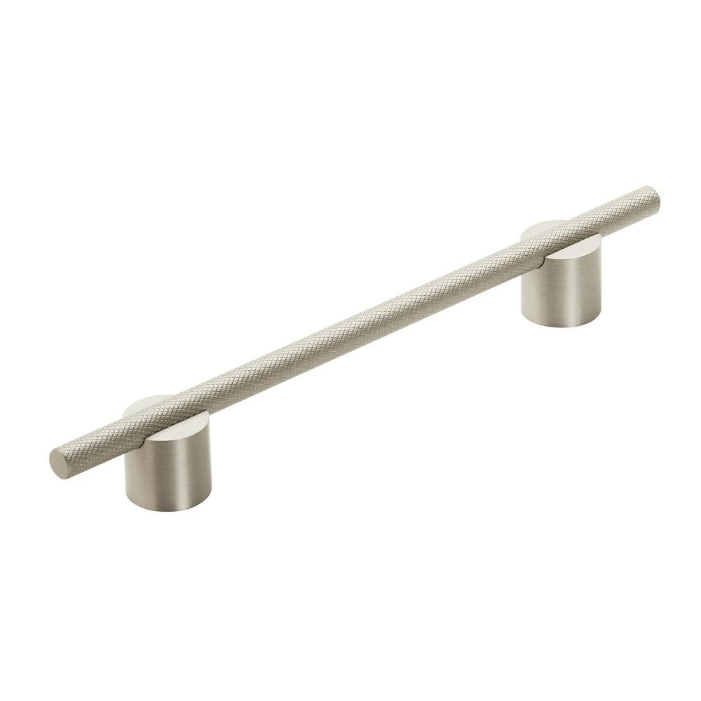 Stainless Steel Square Bar with Round Foot Cabinet Pulls Nickel//Brass 2~7/"