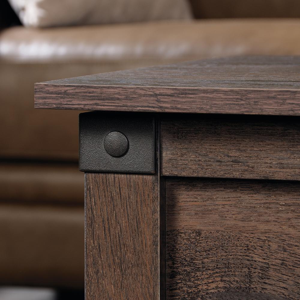 Sauder Carson Forge Coffee Oak Extendable Coffee Table