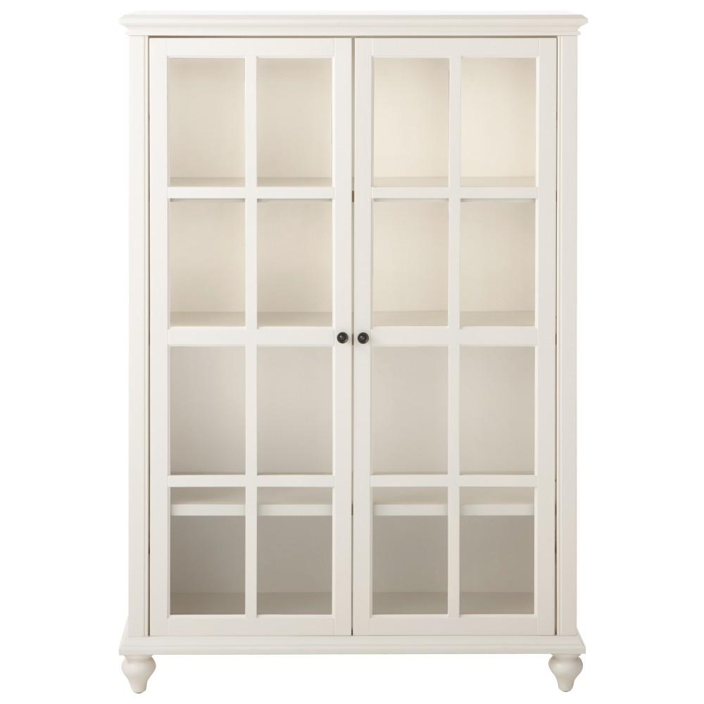 Home Decorators Collection 60 In Polar White Wood 4 Shelf