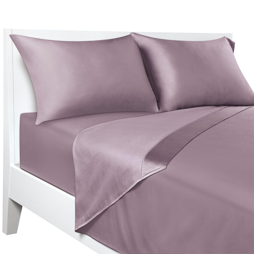 Sealy Eventemp Temperature Regulating Deep Pocket Lilac Queen Sheet Sealy Eventemp Temperature Regulating Deep Pocket Lilac Queen Sheet Set 13650sly The Home Depot