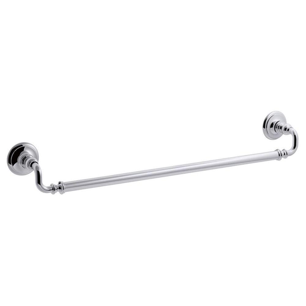 Kohler Artifacts 24 In Towel Bar Polished Chrome K 72568 Cp Kohler Artifacts 24 In Towel Bar Polished Chrome