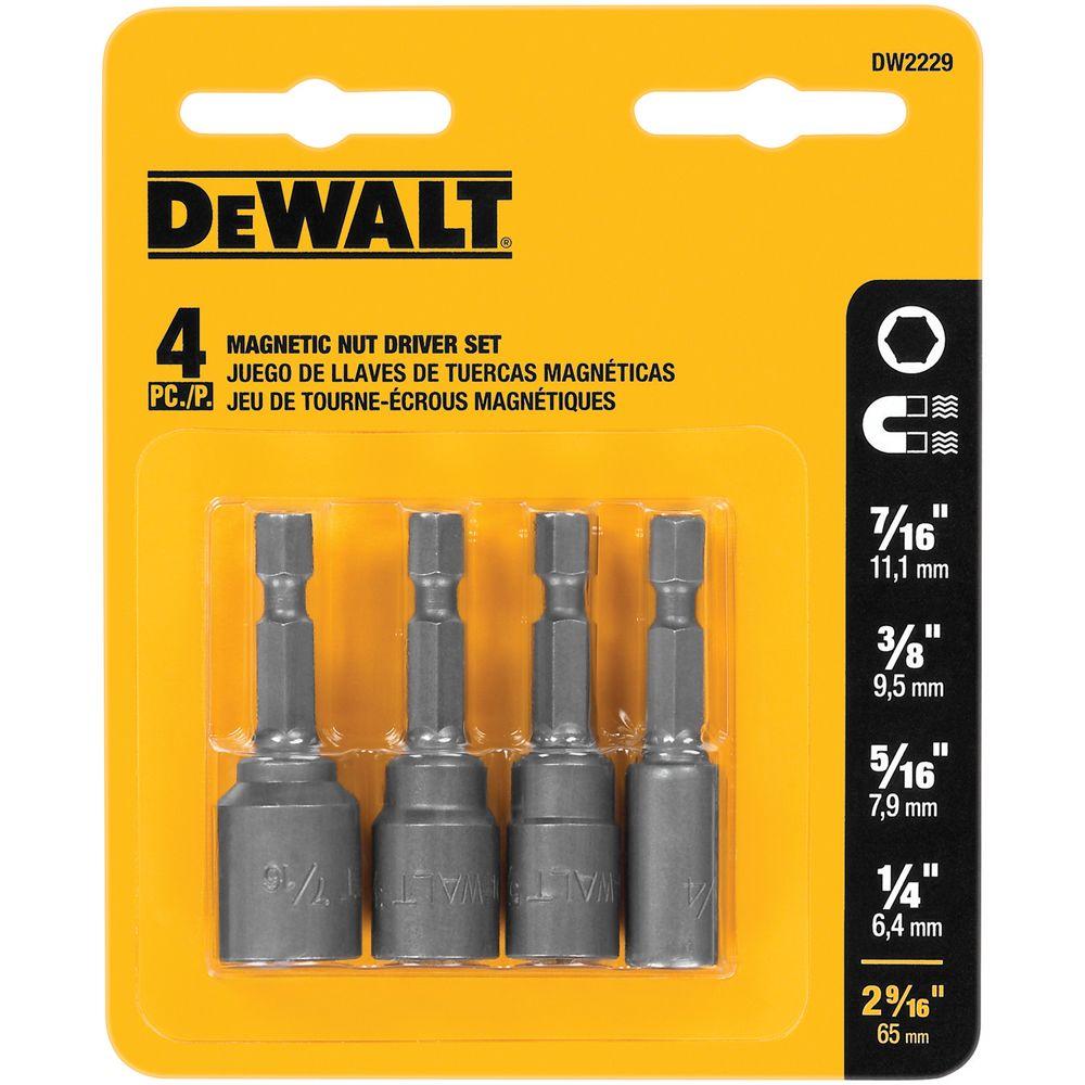 DEWALT 1/2" x 2-9/16" IMPACT READY Magnetic Nut Driver