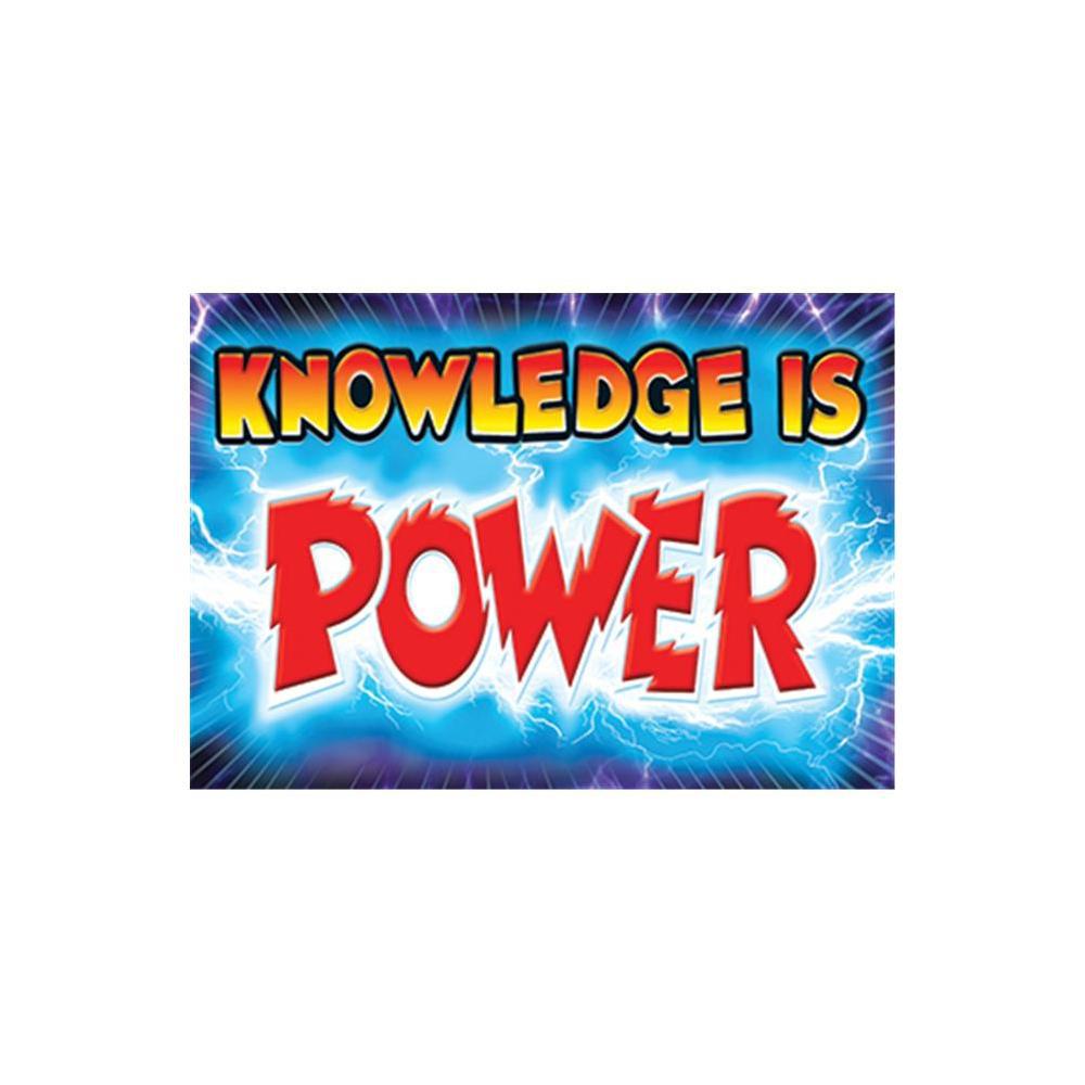 UPC 078628673982 product image for Knowledge Is Power Poster, Multi | upcitemdb.com