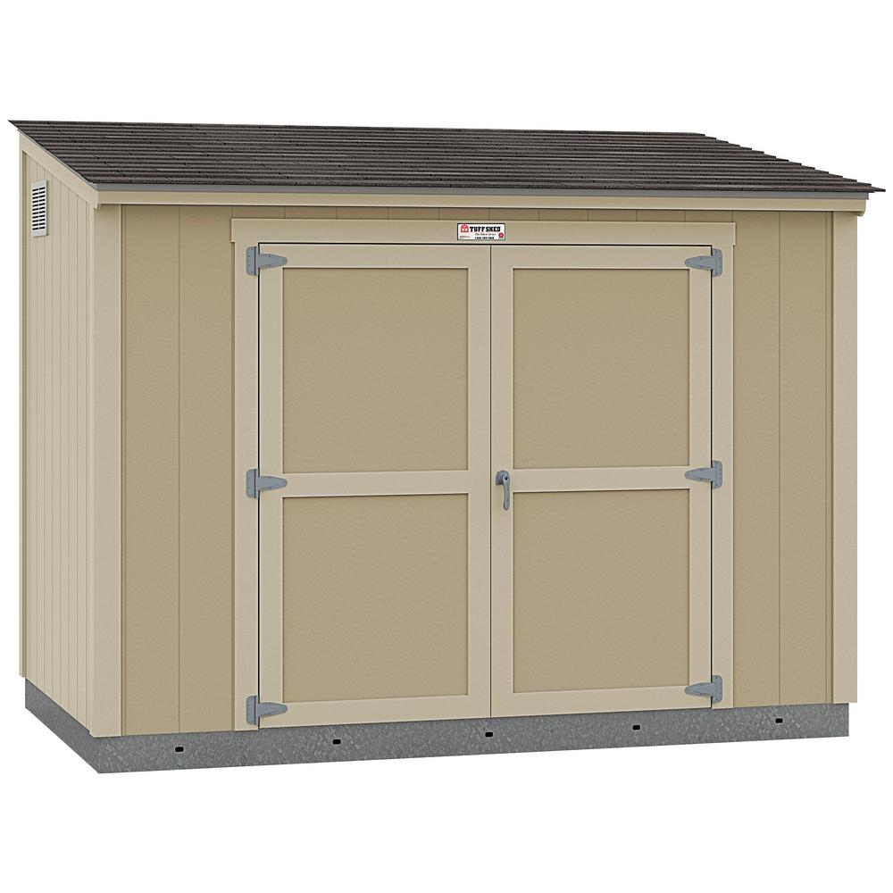 tuff shed installed tahoe lean-to 6 ft. x 10 ft. x 8 ft. 3