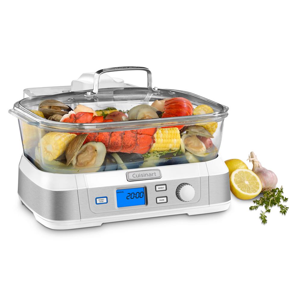 Cuisinart CookFresh Food Steamer STM1000W The Home Depot