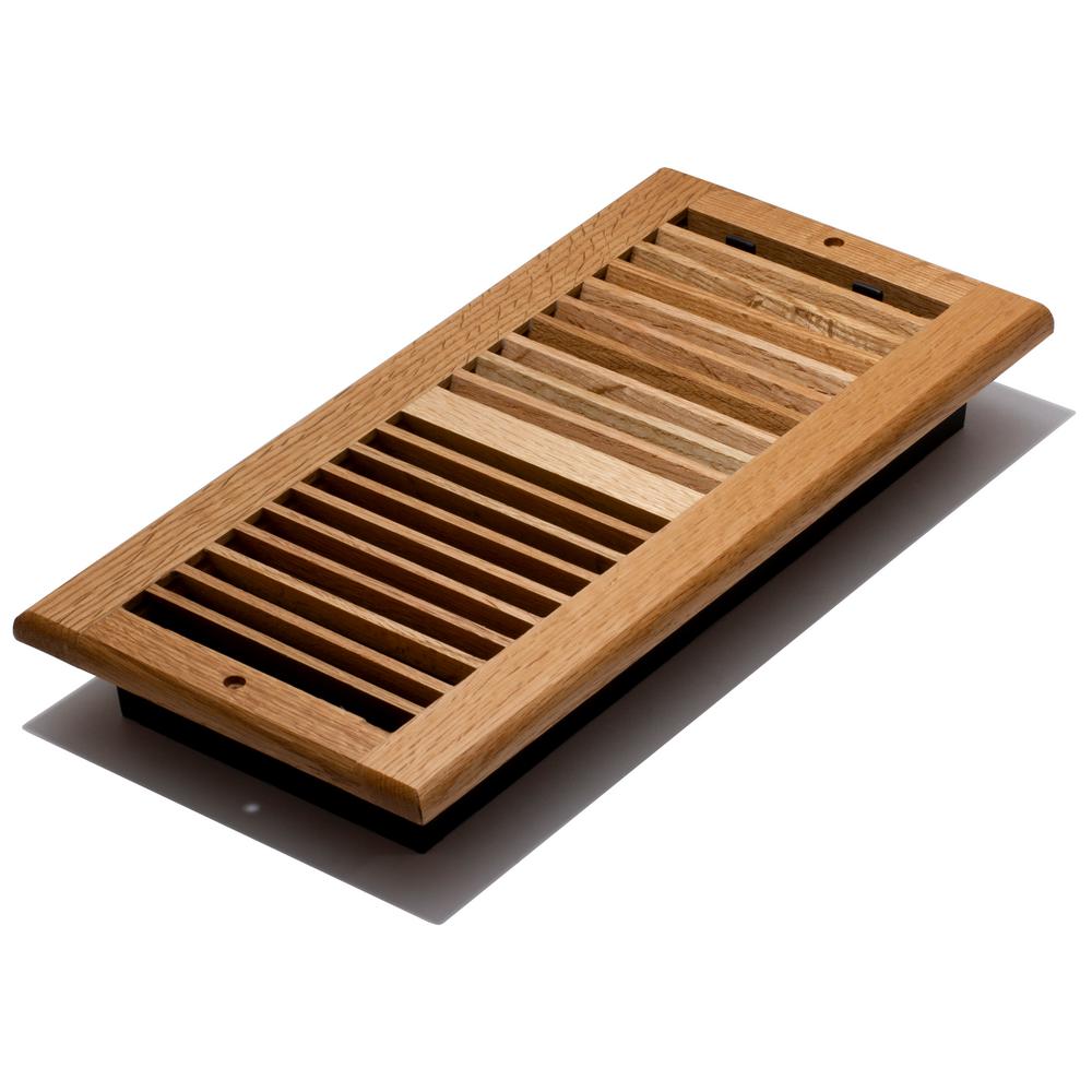 Decor Grates 14 In X 6 Wood Oak Natural Wall Register Wl614w N The Home Depot - Wall Heater Grates Decor Grates 14 In X 6 Wood Oak Natural Wall Register Wl614w N The Home Depot - Wall Heater Grates