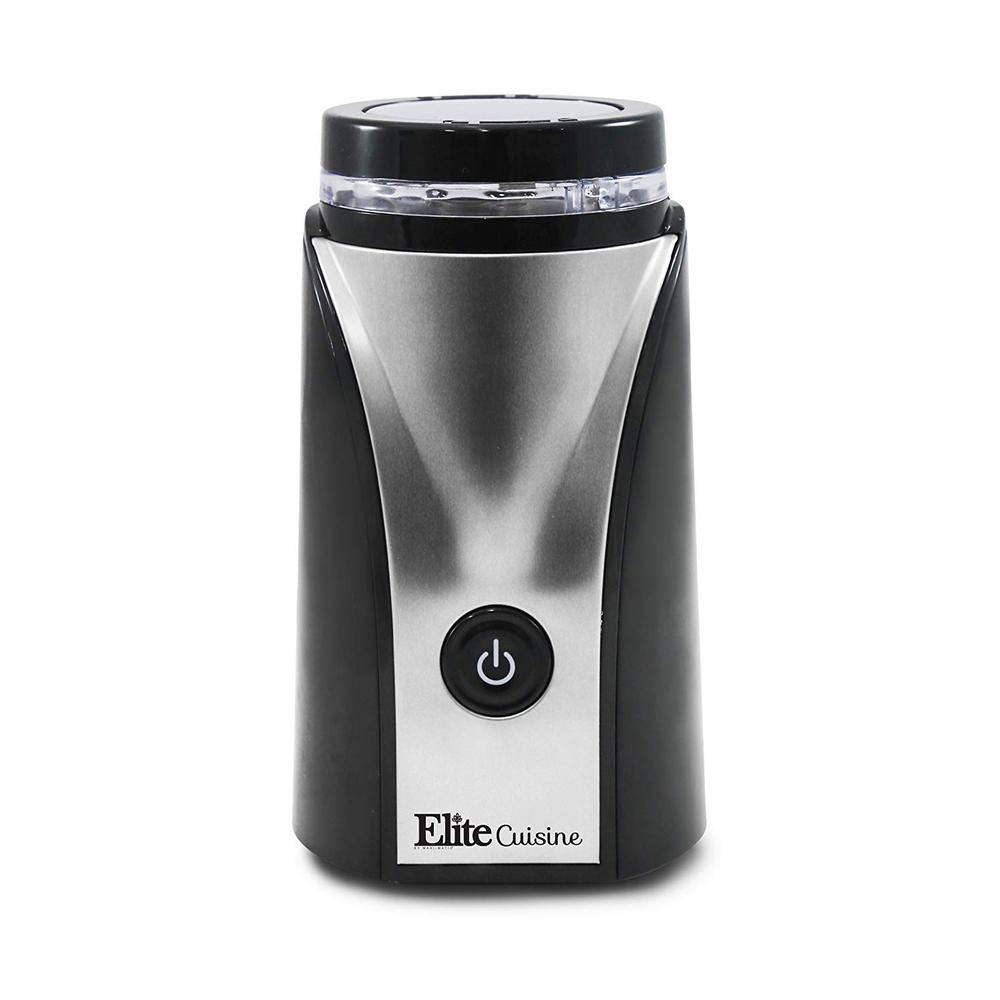 Electric Nut Spice Herb Coffee Grinder in Stainless Steel (Silver)
