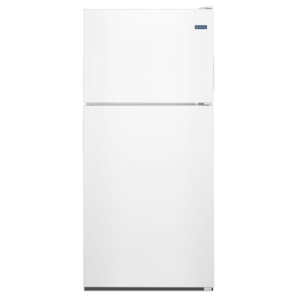 21 Cu Ft Top Freezer Refrigerator In White 21 Cu Ft Top Freezer Refrigerator In White