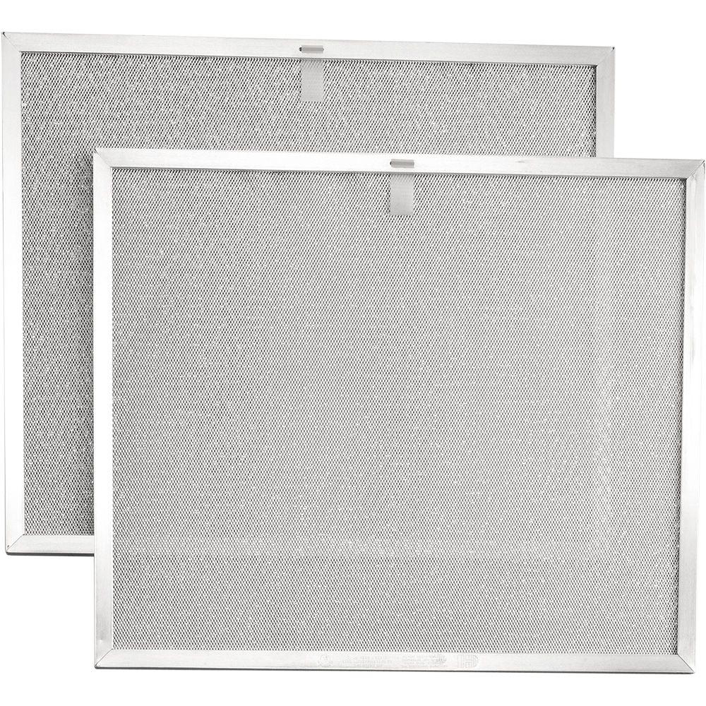 Filter Range Hood Parts Kitchen Liance The Home Depot Allure 2 Series 30 In Range Hood Externally Vented Aluminum Replacement Filter