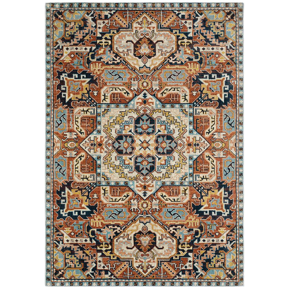 Home Decorators Collection Cadence Multi 5 Ft X 7 Ft Medallion Area Rug 564187 The Home Depot