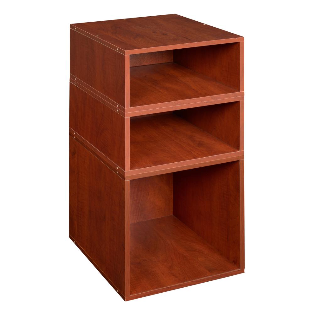 Niche Cubo 13 in. x 26 in. Cherry 2 HalfCubes and 1 FullCube