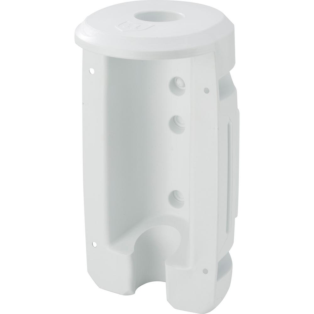 Attwood 7 in. x 15 in. Soft Side Dock Fender, Post Slide On in White