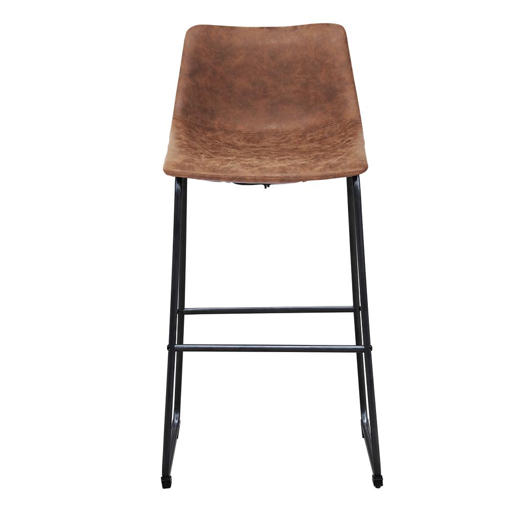 Maypex 29 In. Camel Bar Stool (Set of 2)300449CM The Home Depot