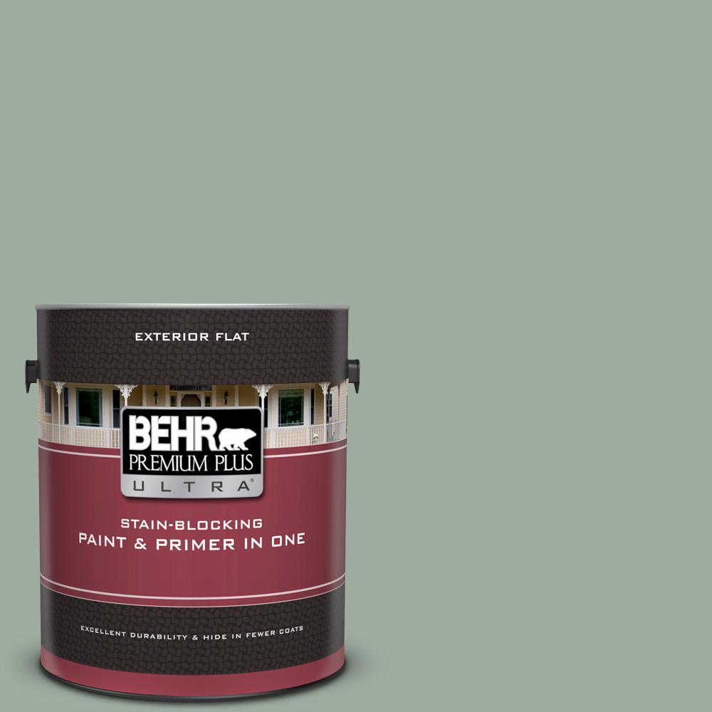 Photos Behr Green Exterior Paint Colors with Simple Decor