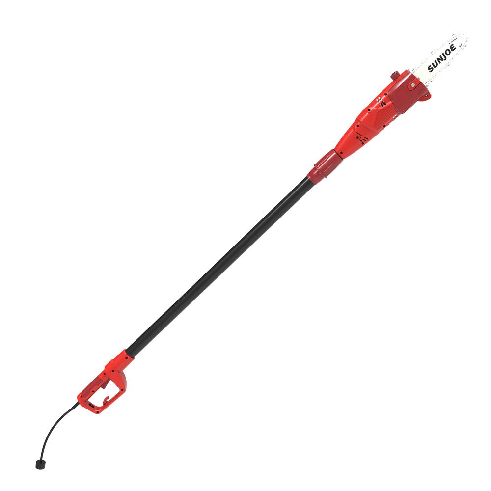 Sun Joe 8 in. 7 Amp Electric Pole Saw in RedSWJ804ERED The Home Depot