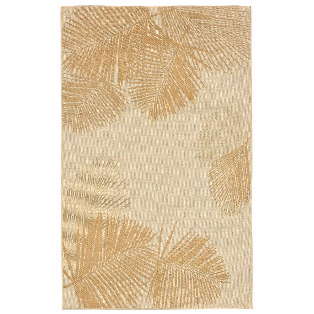 Baxter Tropical Leaf Sand 3 Ft X 5 Indoor Outdoor Area Rug Baxter Tropical Leaf Sand 3 Ft X 5 Indoor Outdoor Area Rug