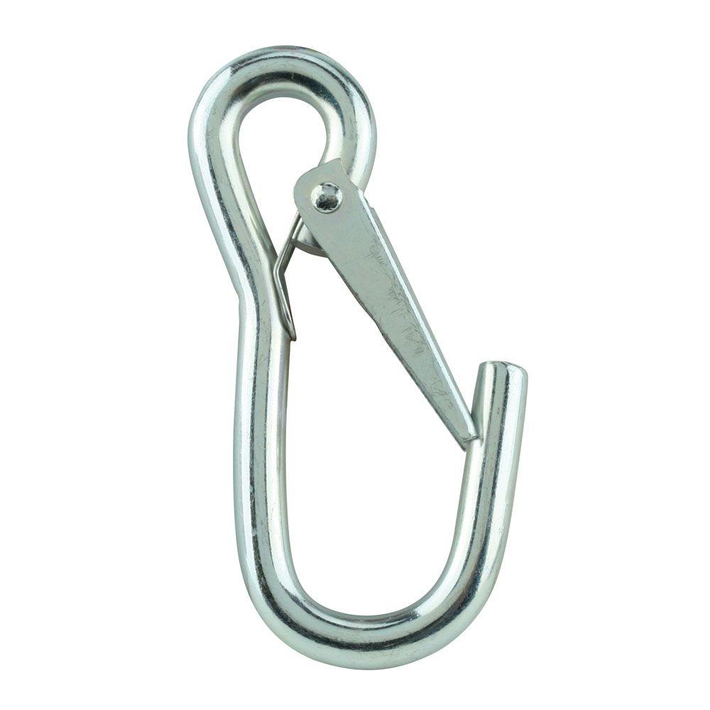 Everbilt 3/8 in. ZincPlated Spring Snap Hook44134 The Home Depot