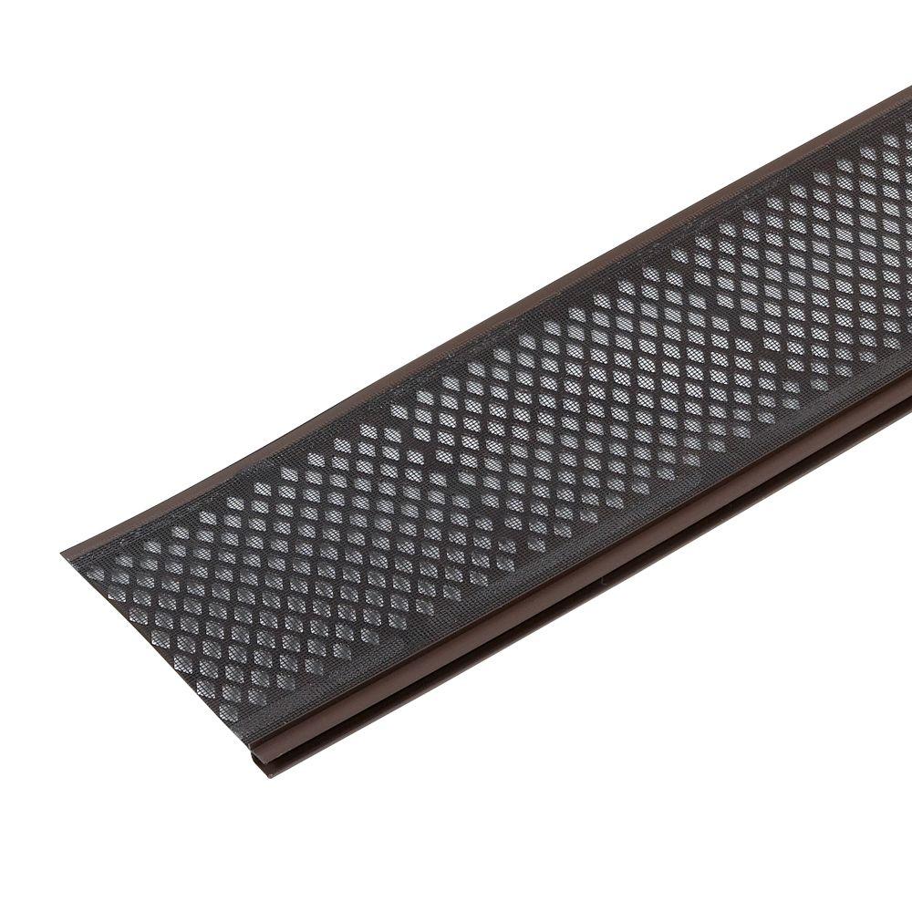 Amerimax Home Products Snap-In Filter Brown Gutter Guard-86379 ...