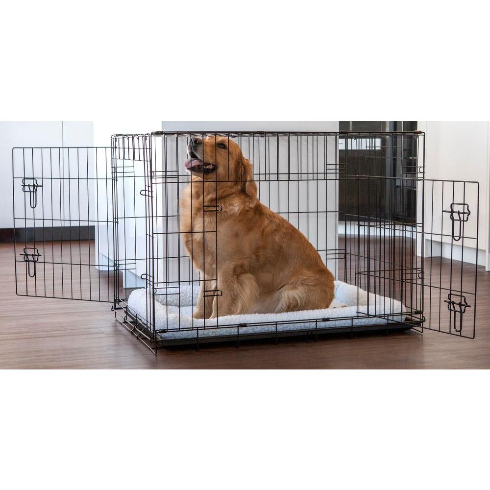 akc portable soft pet crate large