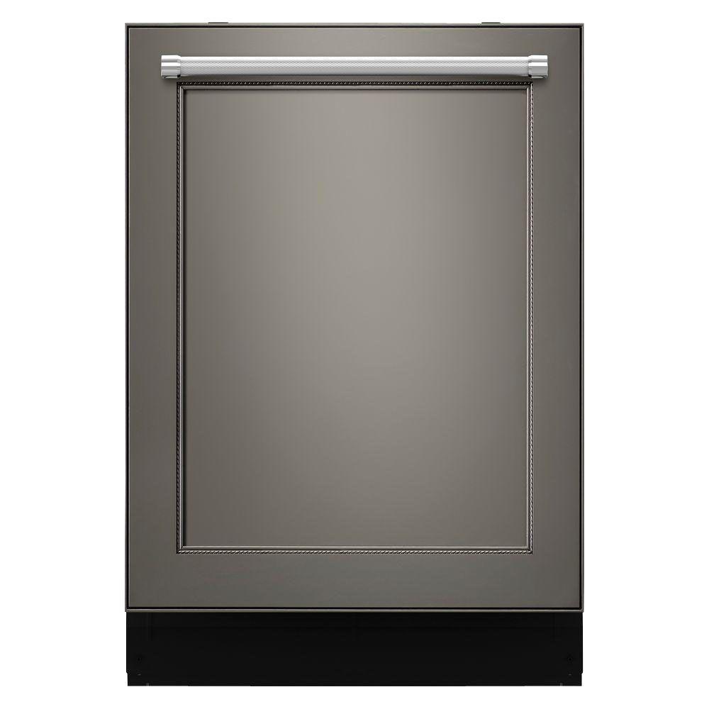 KitchenAid 24 in. Top Control Dishwasher in Panel-Ready with Stainless Kitchenaid Dishwasher Stainless Steel Front Panel