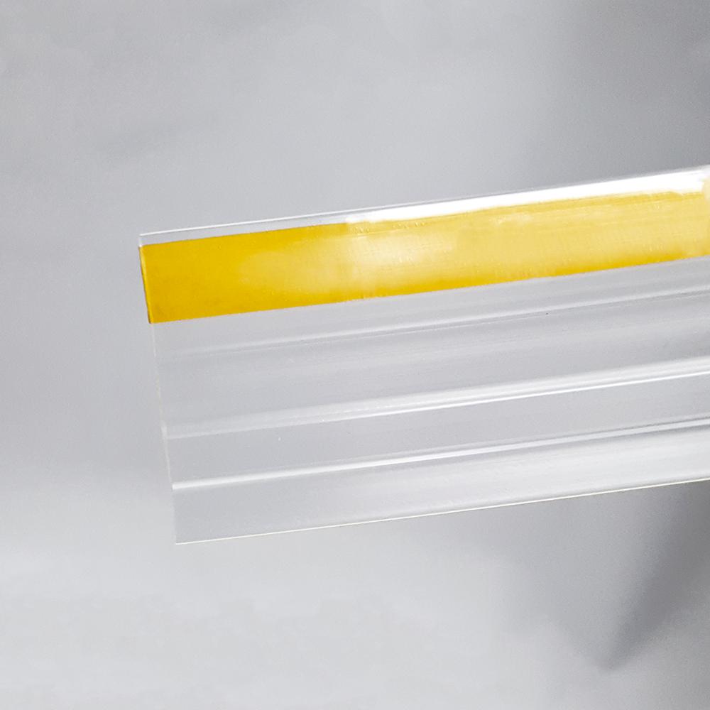 Frost King 84x1.87" Clear Center Patio Door Weatherstrip Post Seal Tape