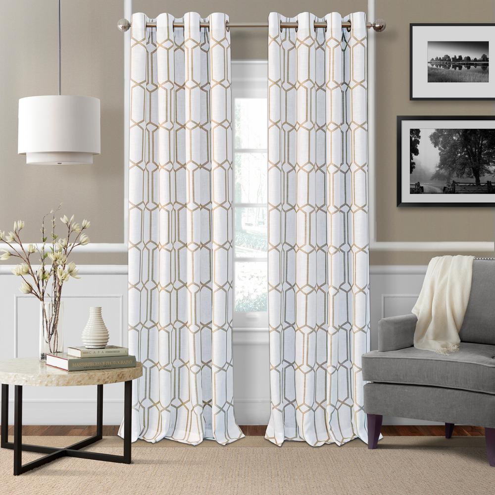 Blackout Easy Care Brown Curtains Drapes Window
