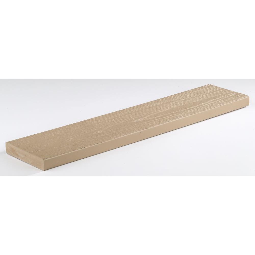 Timbertech Harvest Collection 1 In X 5 2 12 Ft Solid Pvc Composite Decking Board Brownstone Timbertech Harvest Collection 1 In X 5 2 12 Ft Solid Pvc Composite Decking Board Brownstone